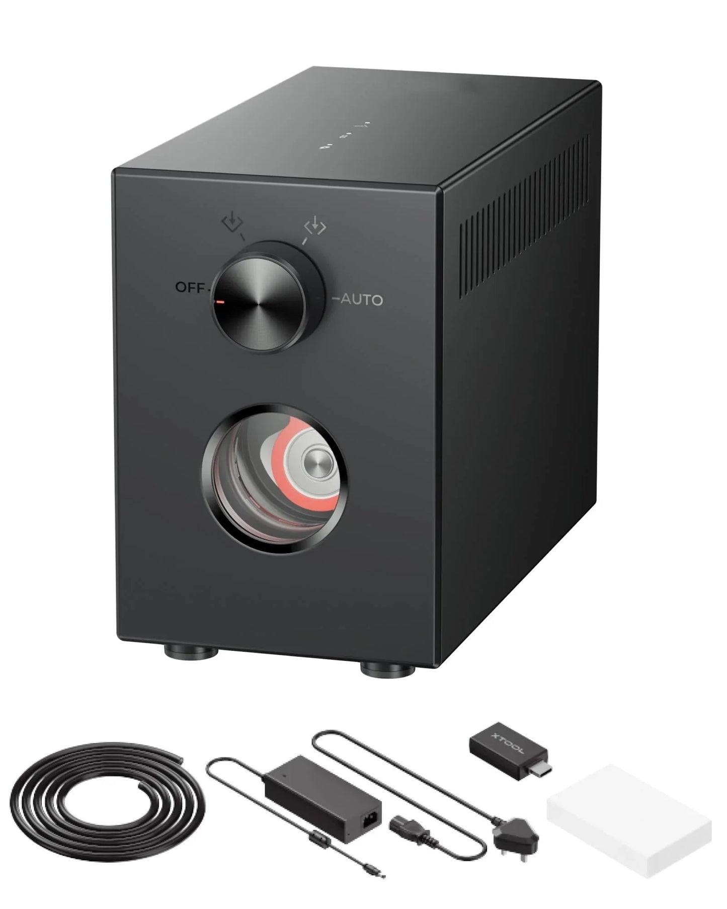 Air-Compress Assist with Upgraded Metal Piston Pump 30L/min Air Output for Laser Cutter