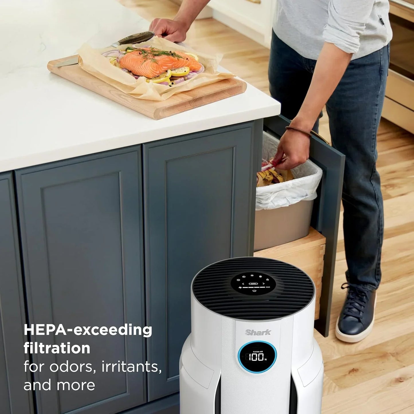 Air Purifier Compact Pro with Long-lasting HEPA Exceeding Filtration For Pet Dander Dust Smoke