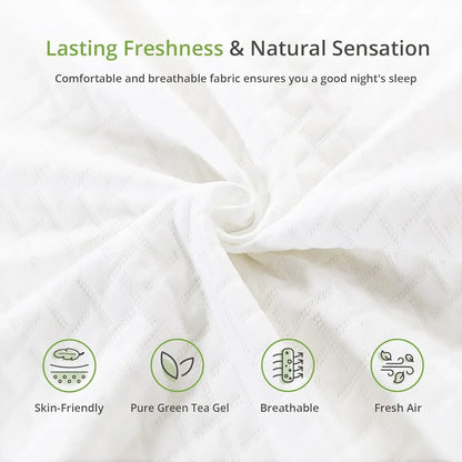 8-inch double mattress with memory foam for medium firm support