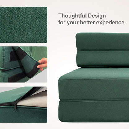 60 inch pull out sofa bed memory foam sofa with 2 pillows futon bed guest bed and pull out sofa