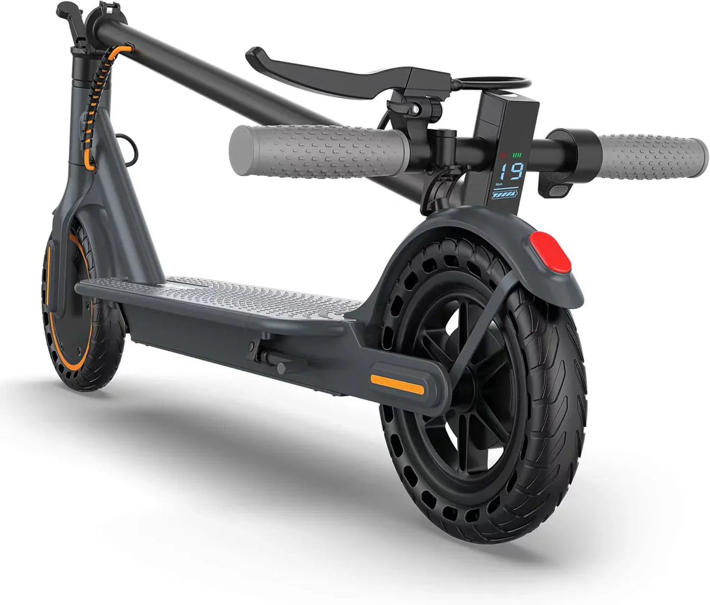 Electric Scooter 350W/500W Powerful Motor 8.5"/10" Solid Tires 19/22Mph 28/21/12 Miles Range