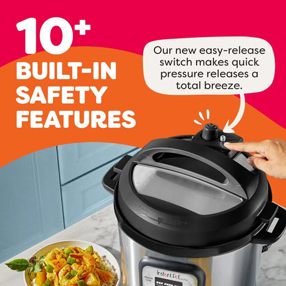 9-in-1 Multicooker Pressure Cooker Slow Cook Rice Maker Steamer Sauté Yogurt Warmer Sterilizer