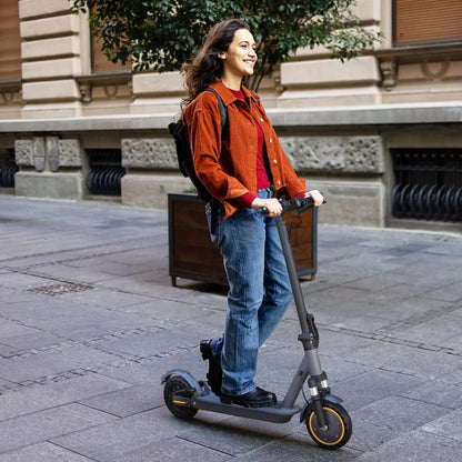 Electric Scooter 350W/500W Powerful Motor 8.5"/10" Solid Tires 19/22Mph 28/21/12 Miles Range