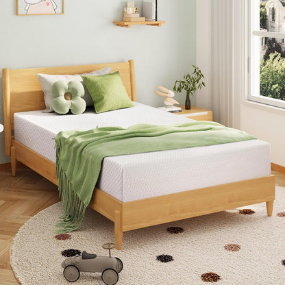 8-inch double mattress with memory foam for medium firm support