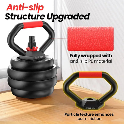 Adjustable dumbbell kit with upgraded nuts Barbell push-up stand push-up stand