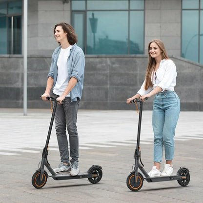 Electric Scooter 350W/500W Powerful Motor 8.5"/10" Solid Tires 19/22Mph 28/21/12 Miles Range