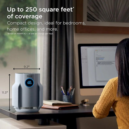 Air Purifier Compact Pro with Long-lasting HEPA Exceeding Filtration For Pet Dander Dust Smoke