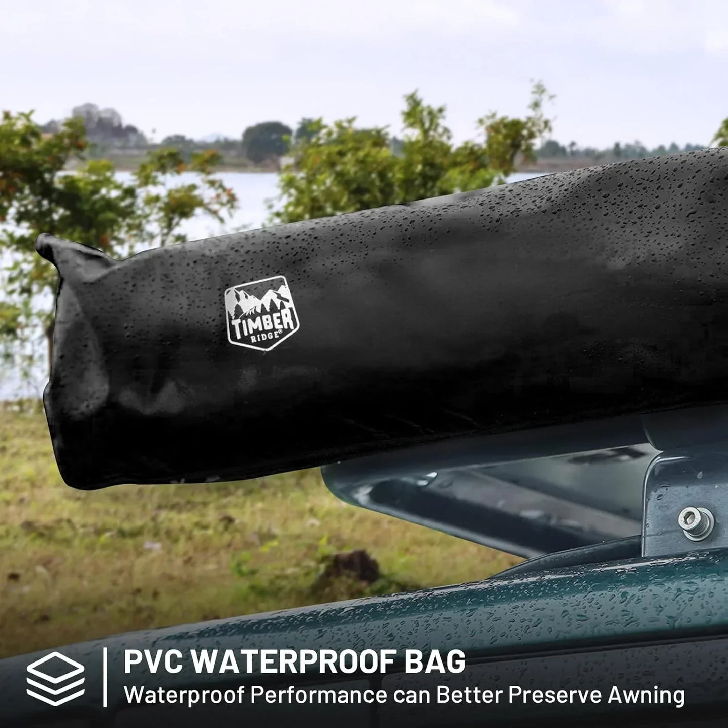 8.2 x 6.5 ft. Waterproof Car Awning for Campers and Trucks
