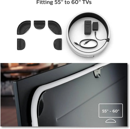 65-inch smart TV light strip flowing color-changing LED light strip backlight synced
