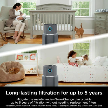 Air Purifier Compact Pro with Long-lasting HEPA Exceeding Filtration For Pet Dander Dust Smoke