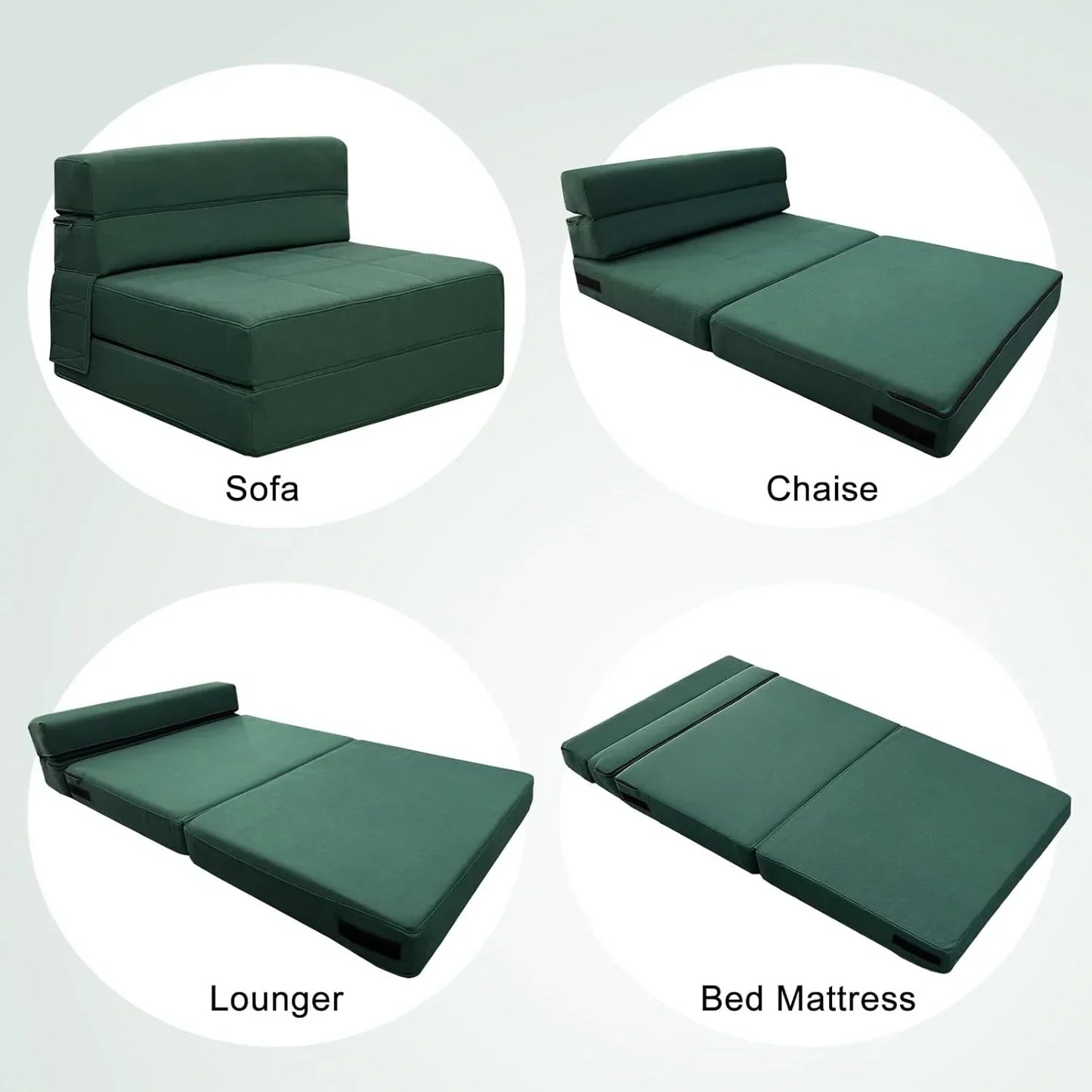 60 inch pull out sofa bed memory foam sofa with 2 pillows futon bed guest bed and pull out sofa